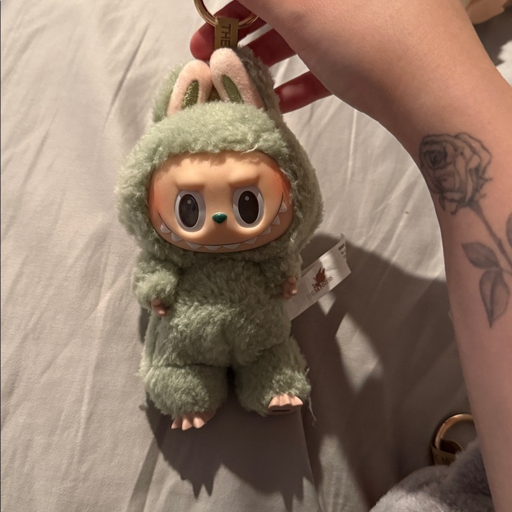 🌟EXCITING MACAROON GREEN GRAPE LABUBU 🌟